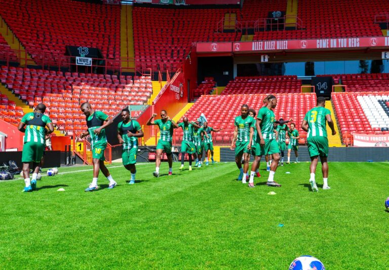 WARRIORS AIM AT SUPER EAGLES . . . Chirewa speaks from the heart